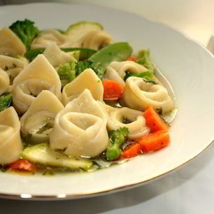 Рецепт Тортеллиней примавера