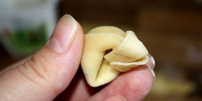 Рецепт тортеллиней примавера