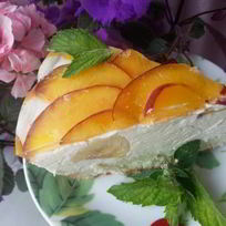 Творожный торт бланманже