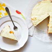 Рецепт Творожного торта с фруктами в мультиварке