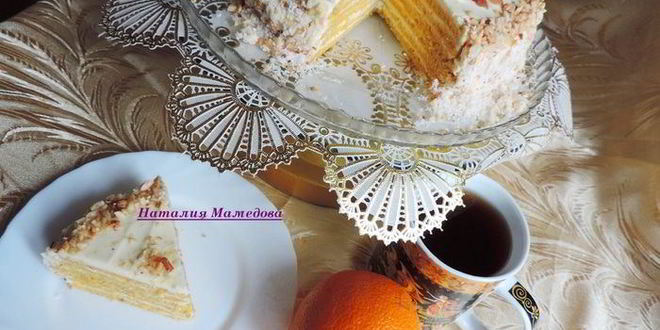 Рецепт тыквенно-апельсинового торт восторг