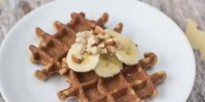 Рецепт банановых вафель