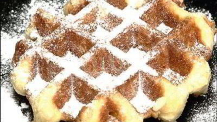 Рецепт бельгийских вафель льежских в вафельнице