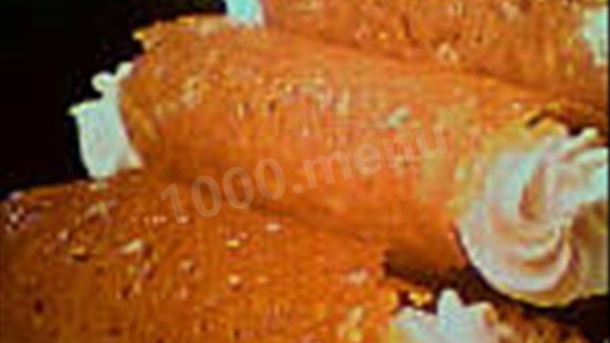 Рецепт бренди-вафель