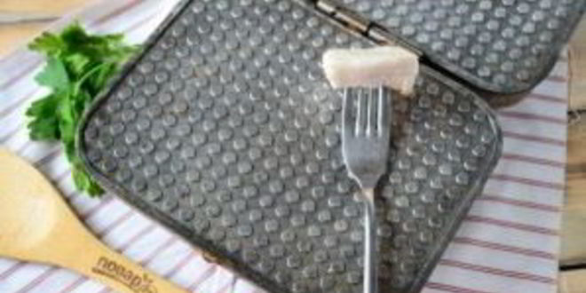 Рецепт картофельных вафель