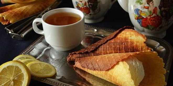 Рецепт хрустящих вафель в вафельнице на маргарине