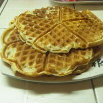 Рецепт Мягких несладких вафель на кефире