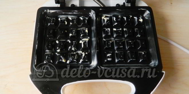 Рецепт мягких вафель в вафельнице