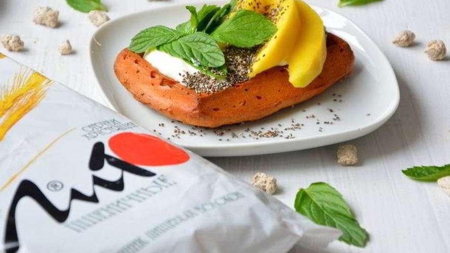 Рецепт несладких фитнес-вафли с отрубями