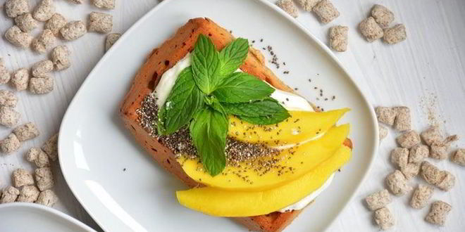 Рецепт несладких фитнес-вафли с отрубями