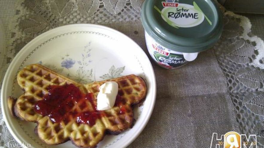 Рецепт норвежских вафель