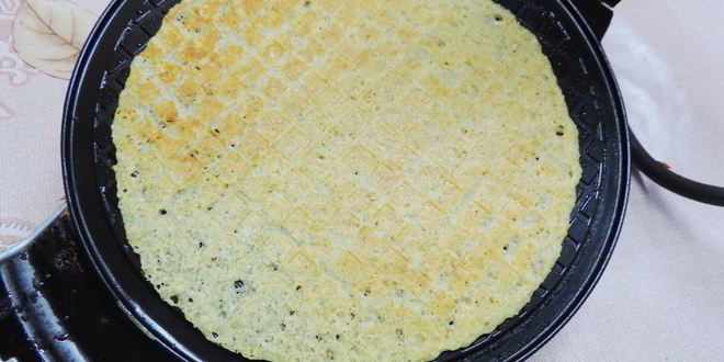 Рецепт овсяно-банановых вафли