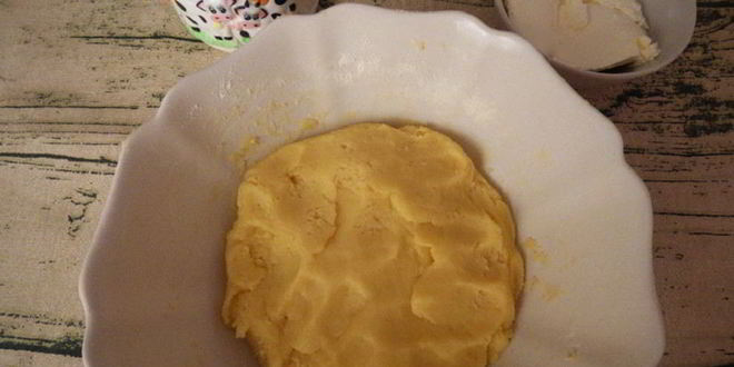 Рецепт песочных вафель с творожным кремом