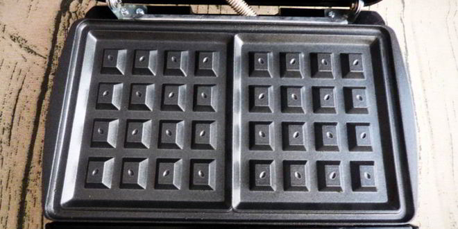 Рецепт песочных вафель с творожным кремом