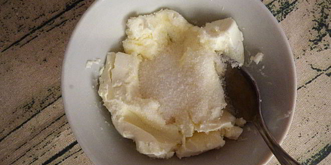 Рецепт песочных вафель с творожным кремом