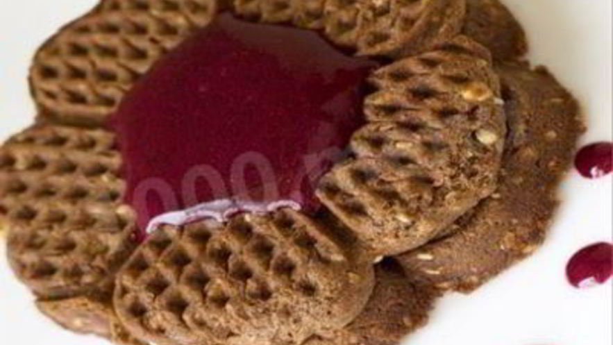 Рецепт шоколадных вафель