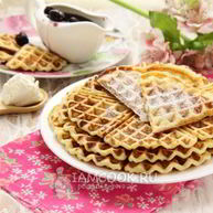 Рецепт Творожных вафель