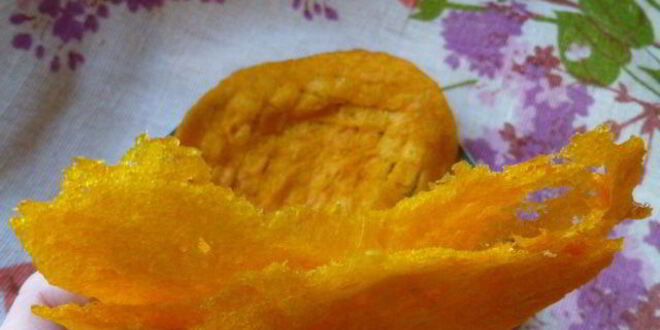 Рецепт тыквенных тонких вафель с домашней сгущенкой