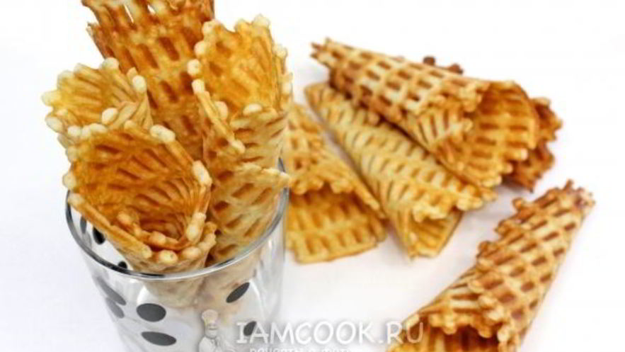 Рецепт вафельных трубочек