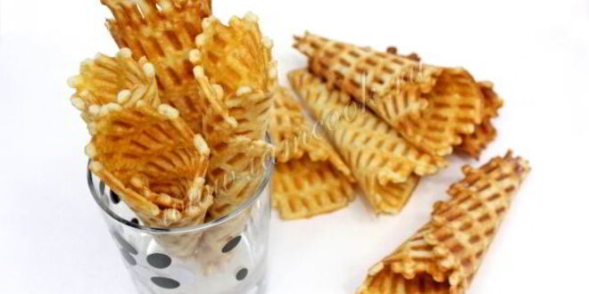 Рецепт вафельных трубочек
