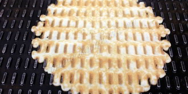 Рецепт вафельных трубочек