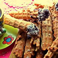 Рецепт Вафель хрустящих из разных хлопьев