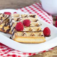 Рецепт Вафель на кефире с цельнозерновой мукой