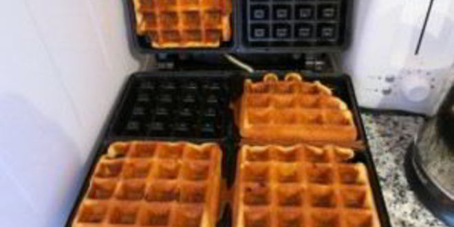 Рецепт вафель на кефире в электровафельнице
