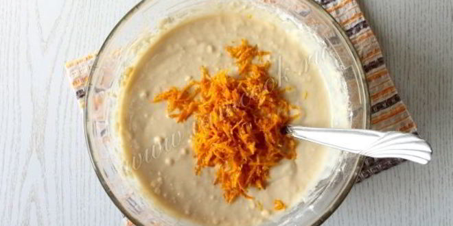 Рецепт вафель с апельсиновым кремом