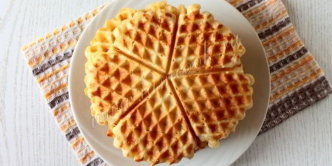 Рецепт вафель с апельсиновым кремом