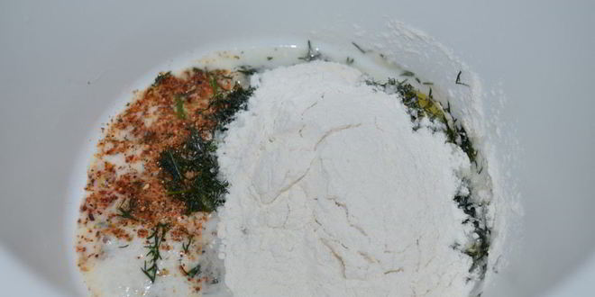 Рецепт вафель с сыром и помидором