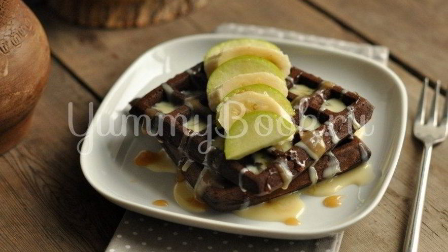 Рецепт вафель шоколадных