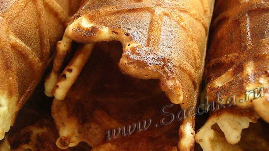 Рецепт вафель сладких