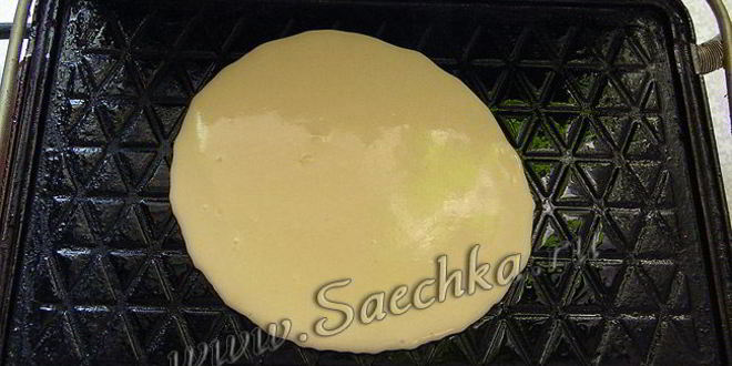 Рецепт вафель сладких