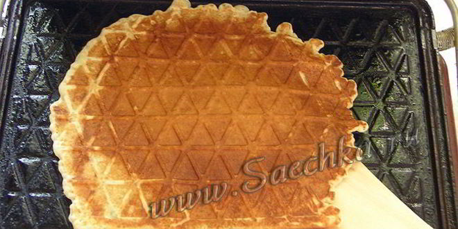 Рецепт вафель сладких