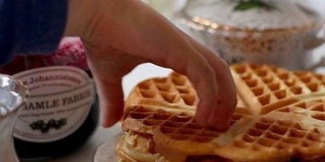 Рецепт ванильных вафель