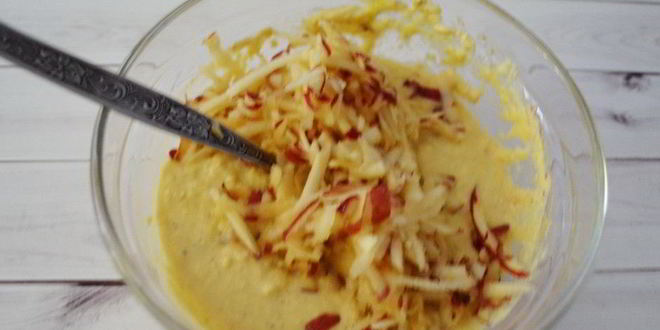 Рецепт яблочных вафель