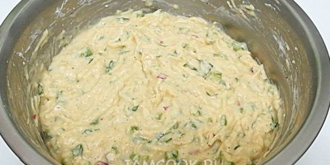 Рецепт закусочных сырных вафель с болгарским перцем и зеленью