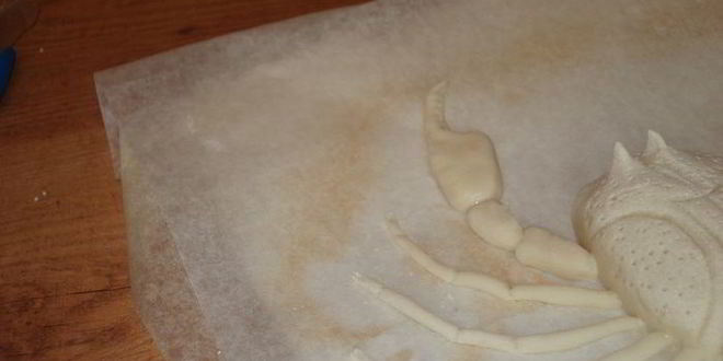 Рецепт выпечки из пресного теста раки