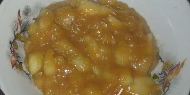 Рецепт яблочных конвертиков с ирисками