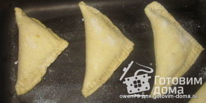 Рецепт яблочных конвертиков с ирисками