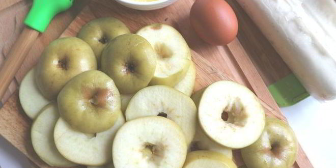 Рецепт яблок в тесте фило