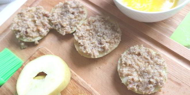 Рецепт яблок в тесте фило