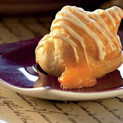 Рецепт Имбирных профитролей с манго