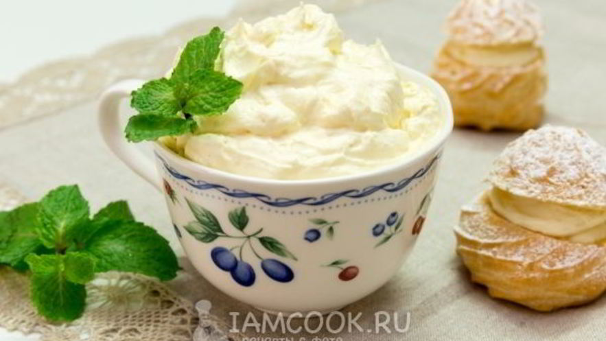 Рецепт крема для эклеров на пудинге