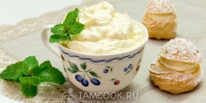 Рецепт крема для эклеров на пудинге