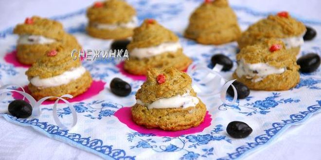 Рецепт овсяных эклеров с творожным кремом
