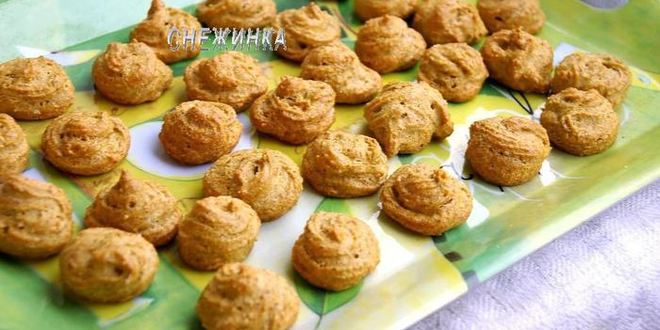 Рецепт овсяных эклеров с творожным кремом