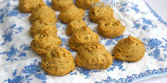 Рецепт овсяных эклеров с творожным кремом