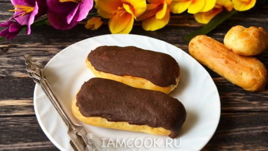 Рецепт помадки для эклеров